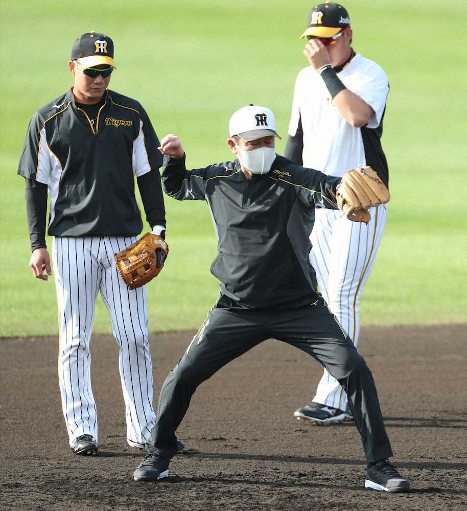 阪神　2日連続の早出「川相塾」