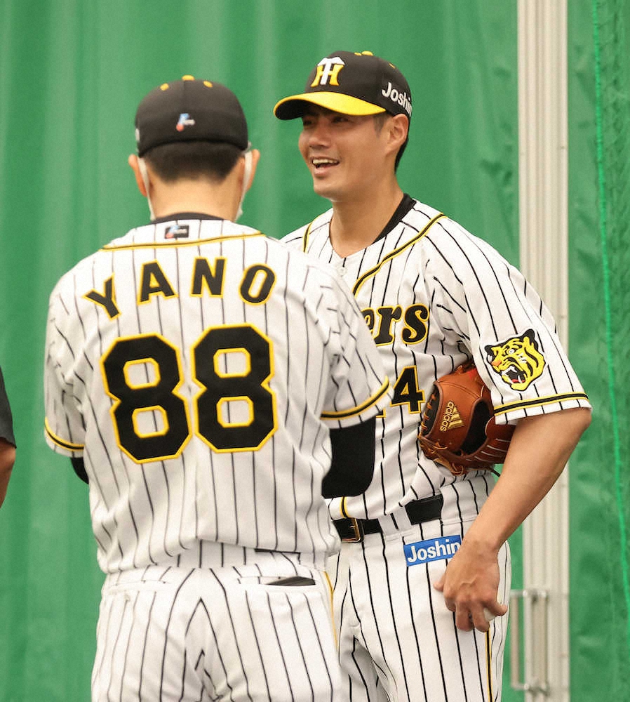 “さすがの”阪神・チェン　初ブルペン25球に矢野監督「ミス少ない」　若虎の弟子入りも歓迎
