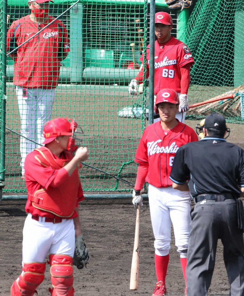 総力戦で1点取る野球を　広島がキャンプ初のケース打撃で目指すスタイルを再確認