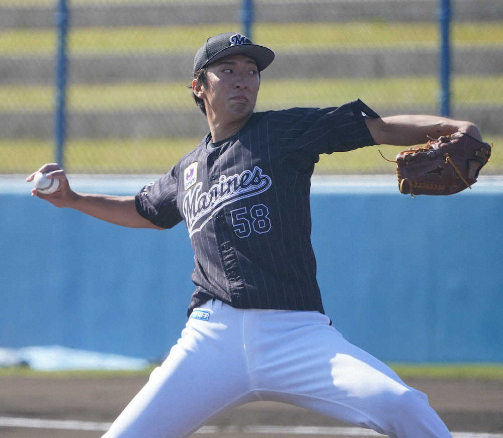 ロッテ・ドラ4河村　2回無失点　勝利の方程式入りへ前進