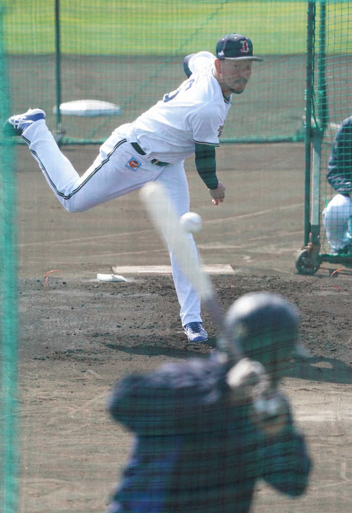 オリックス・平野佳　フリー打撃登板で“安打”許さず　27日・ソフトバンク戦で復帰登板