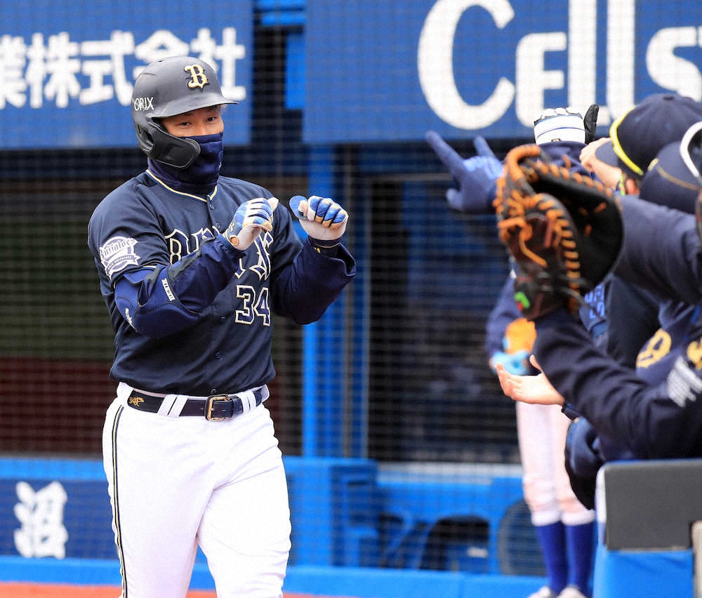 オリックス・吉田正　五輪会場の横浜で今春1号　「良い角度で打球が上がってくれた」