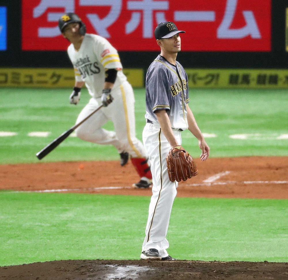 むむむ…阪神・チェン　満塁被弾で3回4失点　打球直撃が影響か、本来のリズムとはいかず