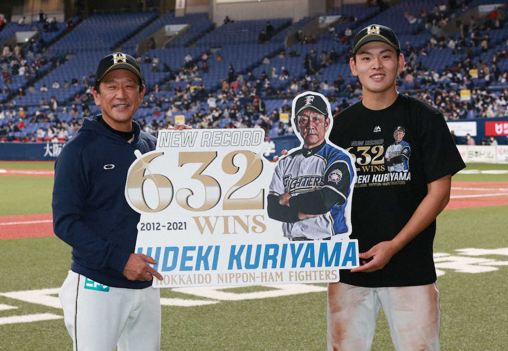 日本ハム・栗山監督　大沢親分を抜いて球団最多632勝目「もっともっと勝ってなきゃいけない」