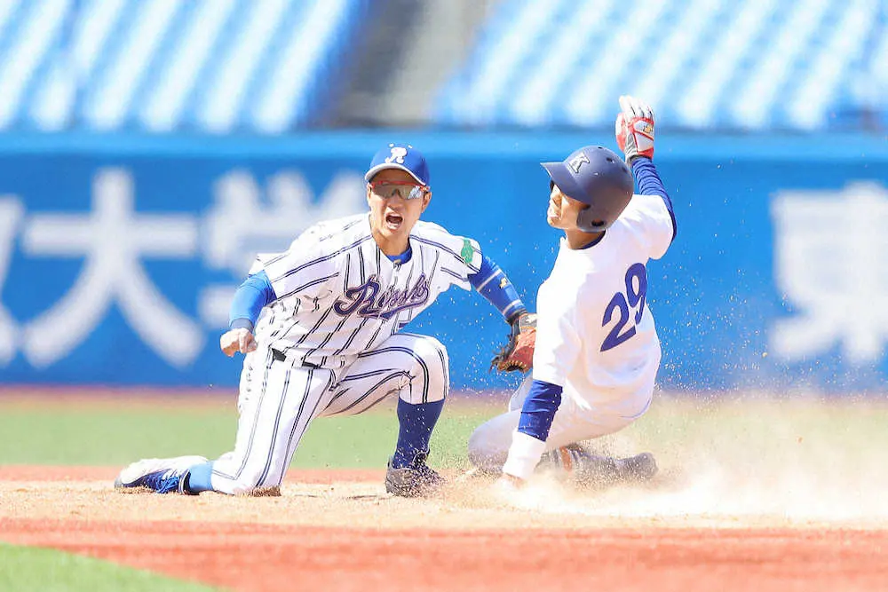 駒大・浦口　早くも7盗塁でサヨナラ勝ち貢献、OB野村謙二郎のリーグ記録「18」更新狙う