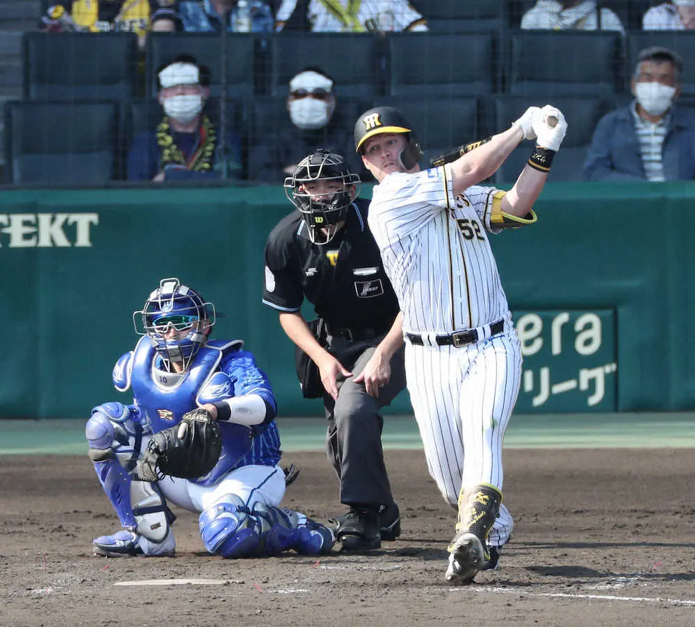 「休むが勝ち」だ　前日欠場の阪神・サンズが3安打　梅野も2点適時打で「休養効果」バッチリ!