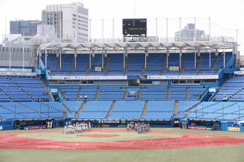 【記者リポート】六大学野球史上初　歓声なき無観客…それでも開催に「ありがたい」