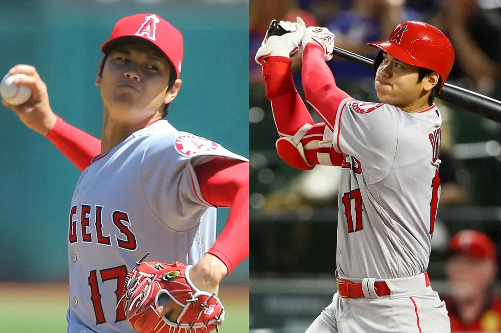 【画像・写真】大谷翔平　初回逆転3ラン被弾　本塁打トップで先発登板　ベーブ・ルース以来100年ぶり偉業