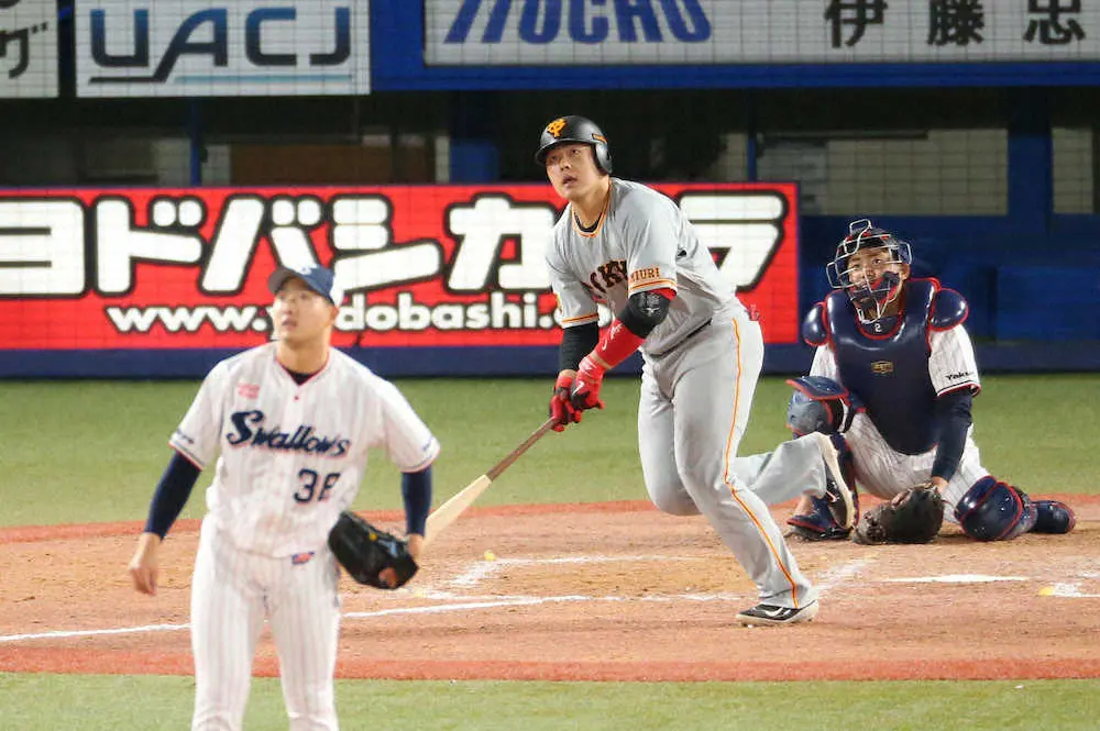 巨人・岡本和　出た通算100号!24歳9カ月での到達はチーム歴代3位の年少記録