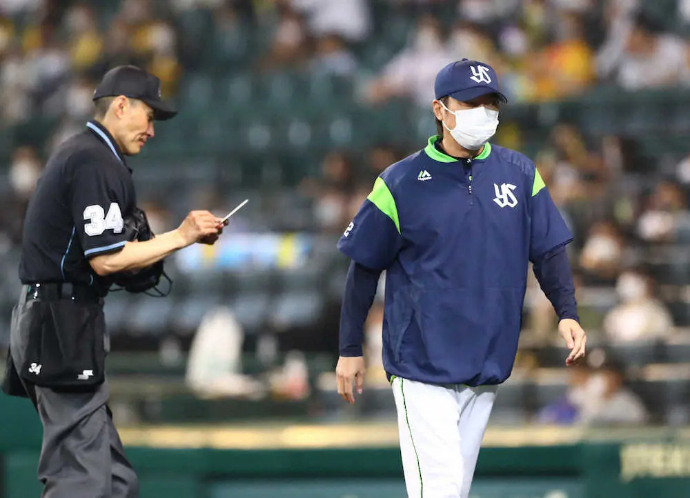 ヤクルト　8回2死まで無安打で連勝が3でストップ　プロ初先発の西純ら阪神投手陣を攻略できず