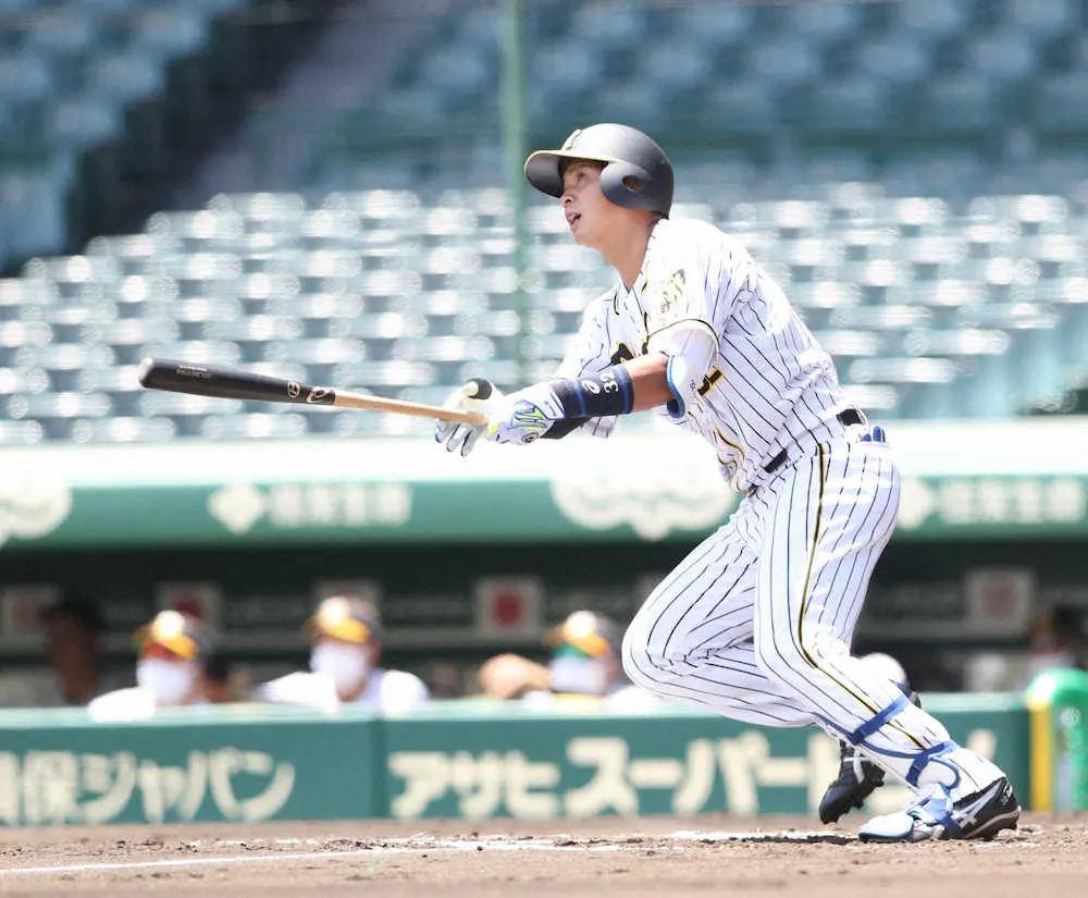 阪神・井上　19年夏の決勝以来の甲子園弾　2軍巨人戦で左越え4号ソロ