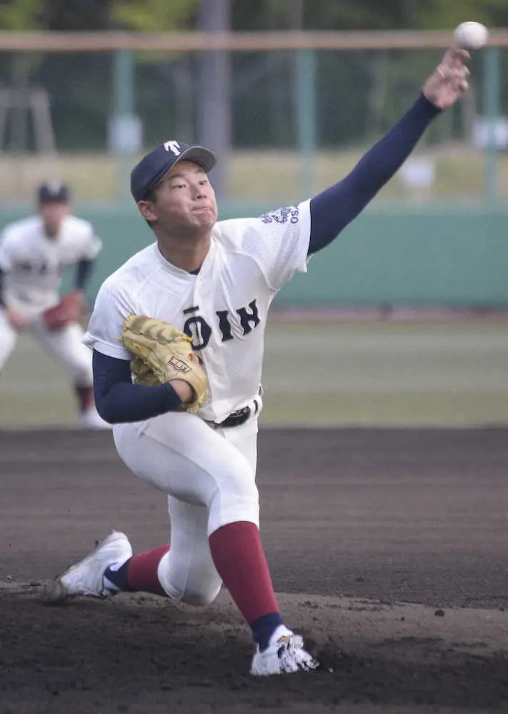 大阪桐蔭　150キロ左腕・松浦　阪神など6球団視察の前で選抜大会以来の先発