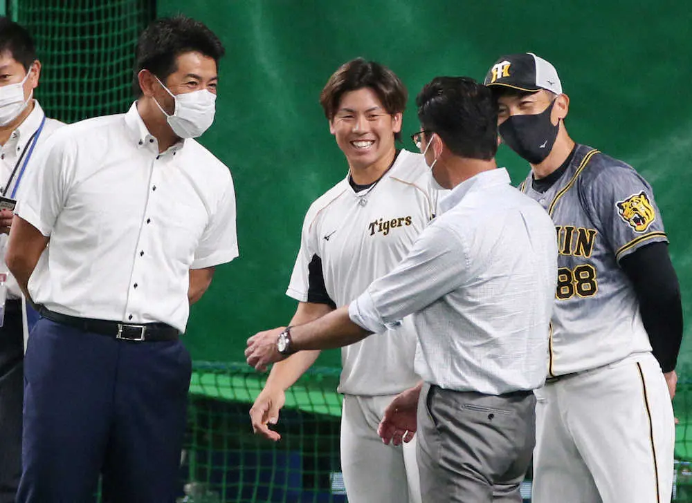 侍・稲葉監督と会談「うちから3人選んでもらった。日本の野球界のために全力で」　阪神・矢野監督語録