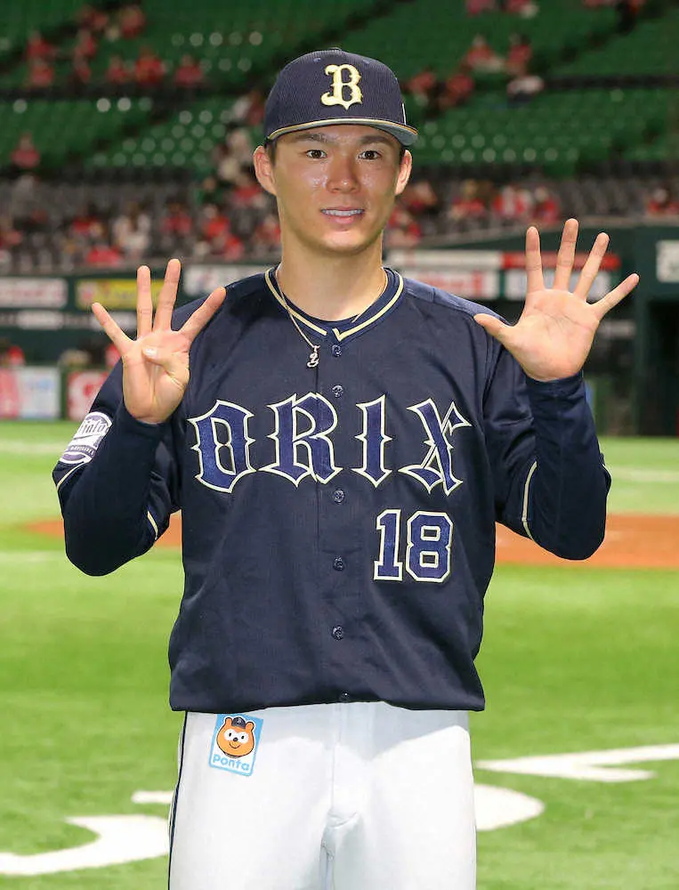 オリックス・由伸　自己最多9勝目　「ほぼ毎回走者を出す投球」を反省も、7回無失点はさすが