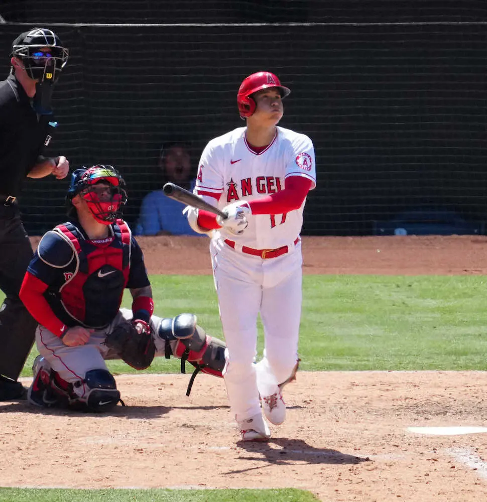 大谷　オールスター戦本塁打競争の優勝オッズ　1番人気の3・8倍