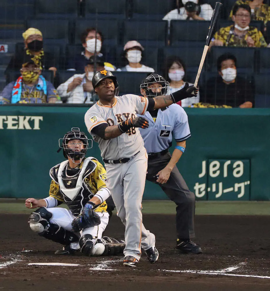 巨人・ウィーラーが来日1年目から7年連続2桁本塁打達成　今季2度目の2戦連発、前夜から4打席連続安打