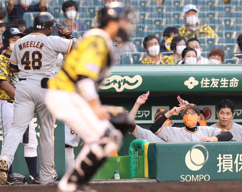 【画像・写真】巨人・ウィーラーが来日1年目から7年連続2桁本塁打達成　今季2度目の2戦連発、前夜から4打席連続安打