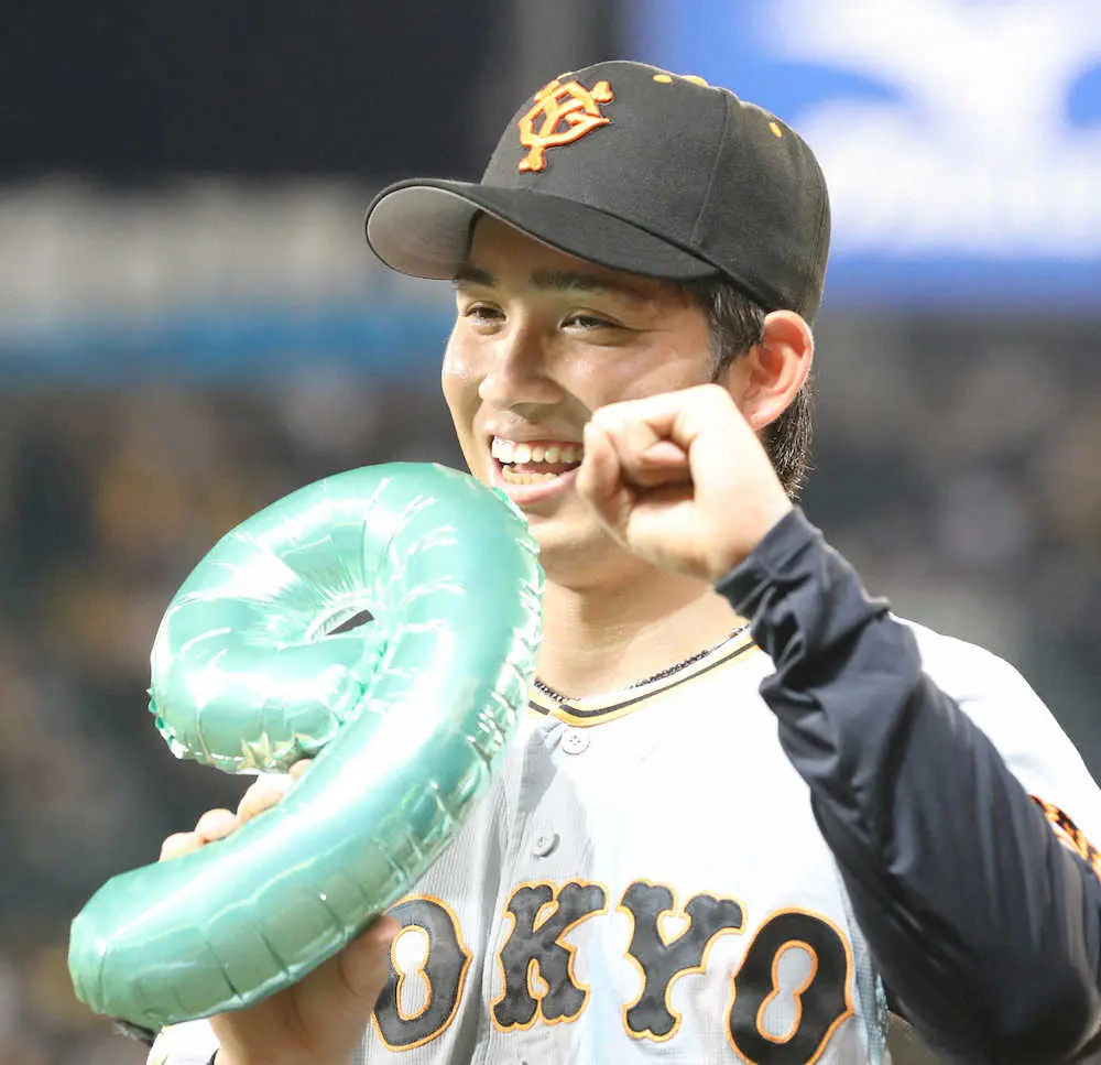 【画像・写真】巨人・高橋“虎キラー”ぶり発揮!ハーラートップ9勝目「うれしい」　甲子園では今季3戦全て無失点