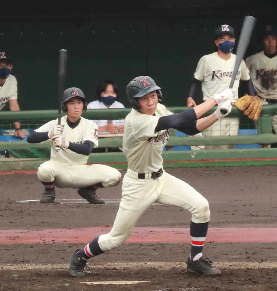 神奈川工の西岡ツインズが5回コールド勝利呼び込む　「ヒー」と「マー」が打線の火付け役