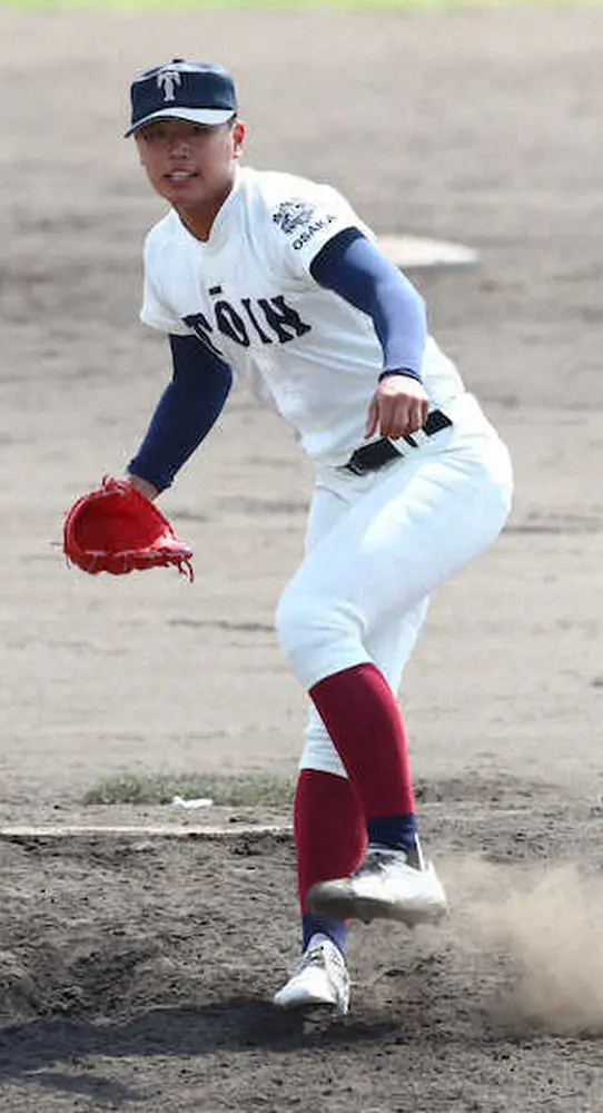 大阪桐蔭のドラフト候補左腕・松浦慶斗　今大会初登板は1回1安打無失点で最速146キロ