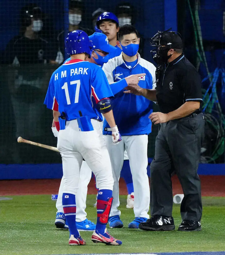 韓国　日本に5連敗…投手陣の前に力負けし15三振