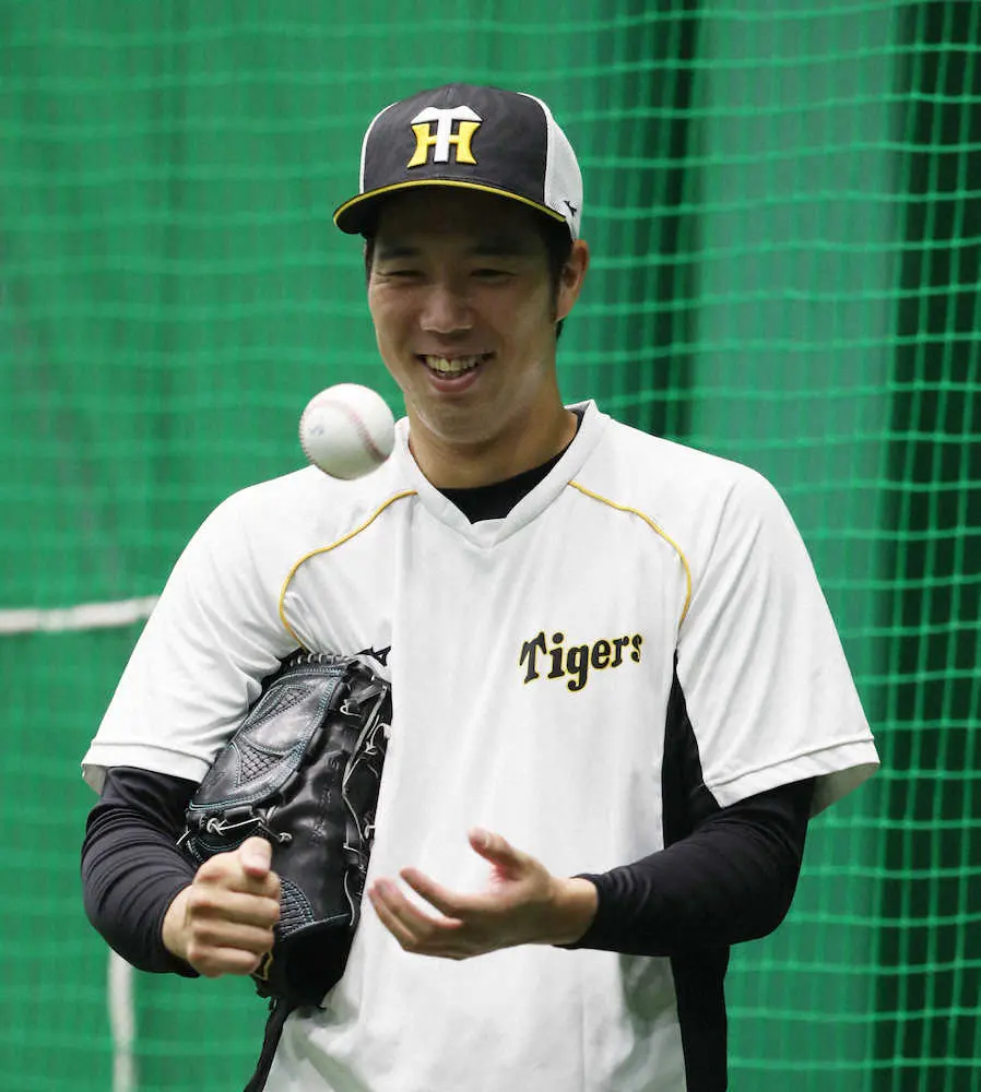 阪神・青柳　「火曜日の男」任せろ！　五輪の中継ぎ経験生かしてフル回転誓う