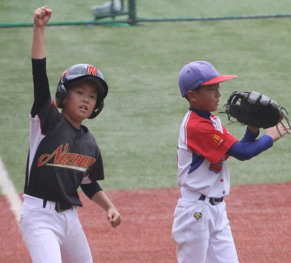 野沢少年野球クラブ、全国1勝　小山兄弟が活躍　全日本学童軟式野球マクドナルド・トーナメント第2日