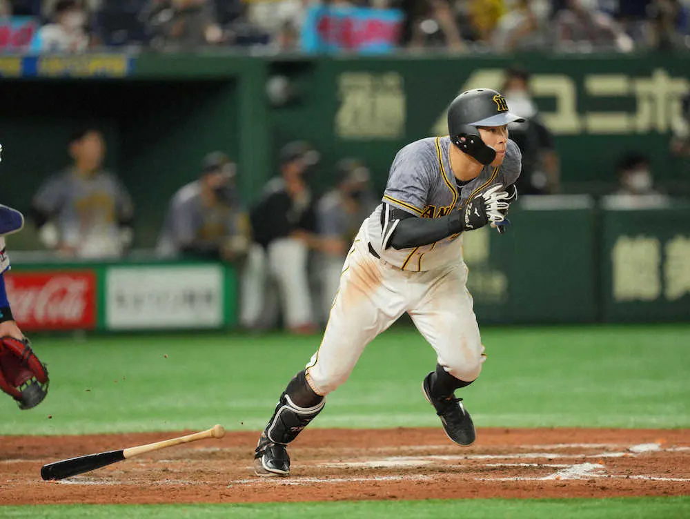 阪神・佐藤輝　通算58打点で球団新人歴代単独3位に浮上　「打点を挙げるのがいいバッター」