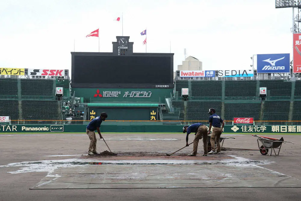 綱渡り甲子園…史上最多6度目順延、止まらない感染拡大　大阪で初2000人超、兵庫は初1000人超