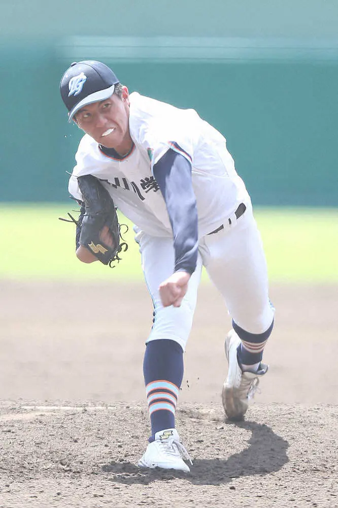 【画像・写真】高川学園　一時は逆転も、初の16強はならず　松本監督「よくやった。相手が強かった」