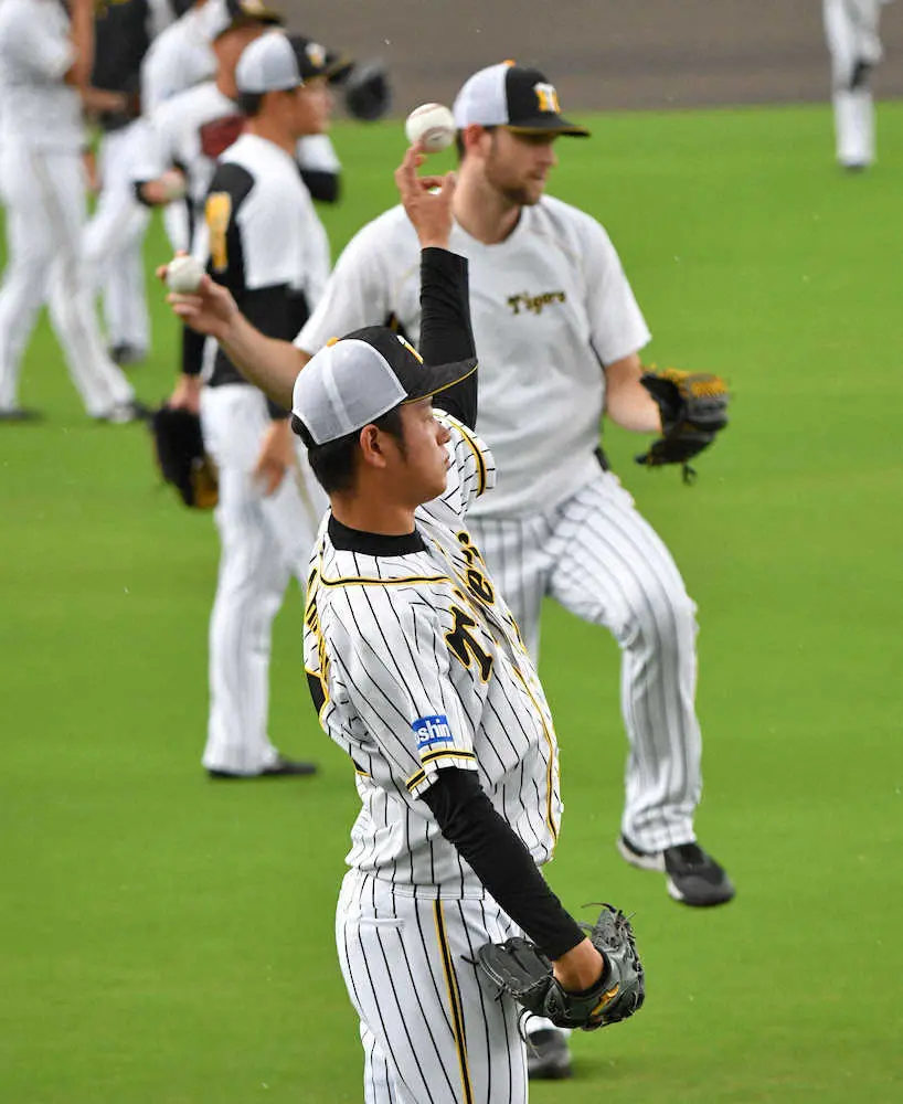 阪神・高橋遥人の昇格まだ先…金村投手コーチ「慎重に。もっともっとイニングを伸ばして」