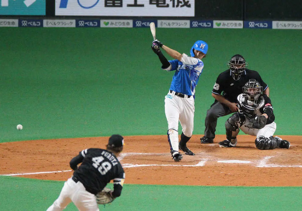 日本ハム　7回4得点で一時勝ち越しも痛恨ドロー　28イニングぶりの得点実らず