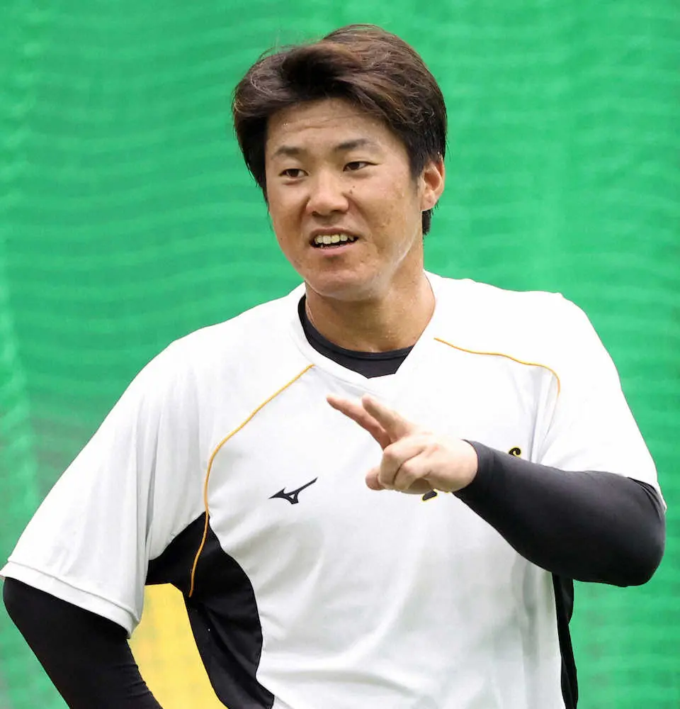 阪神・陽川が出場選手登録　中日・大野雄との昨季対戦打率・333