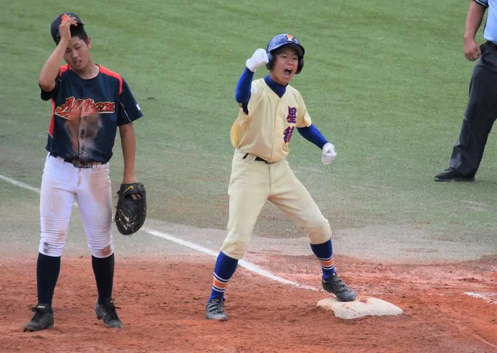 星稜中が決勝進出　全日本少年春季軟式野球大会最終日