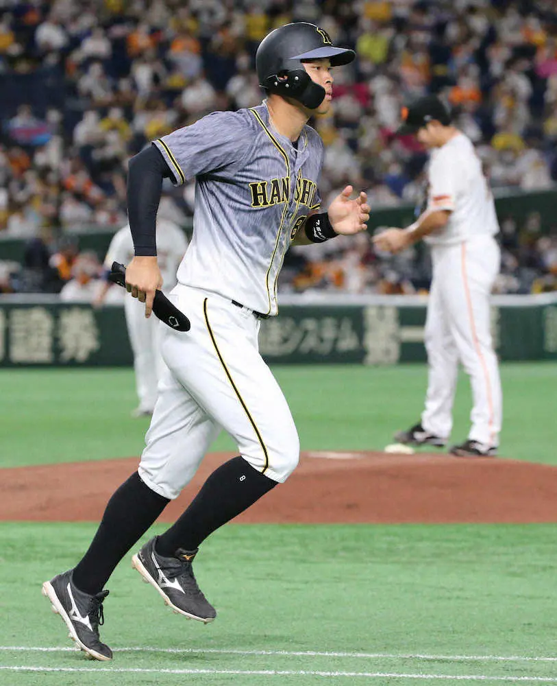 阪神・佐藤輝　第1打席は四球で、ついに47打席連続無安打　セ・リーグ野手最長記録に並ぶ
