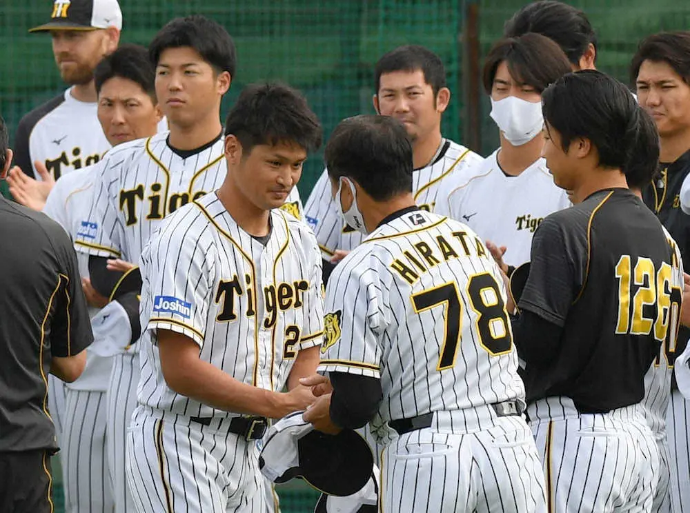 阪神・中田　17年間のプロ生活に別れ　若虎には「自分がいいと思っていることは、やり続けてほしい」