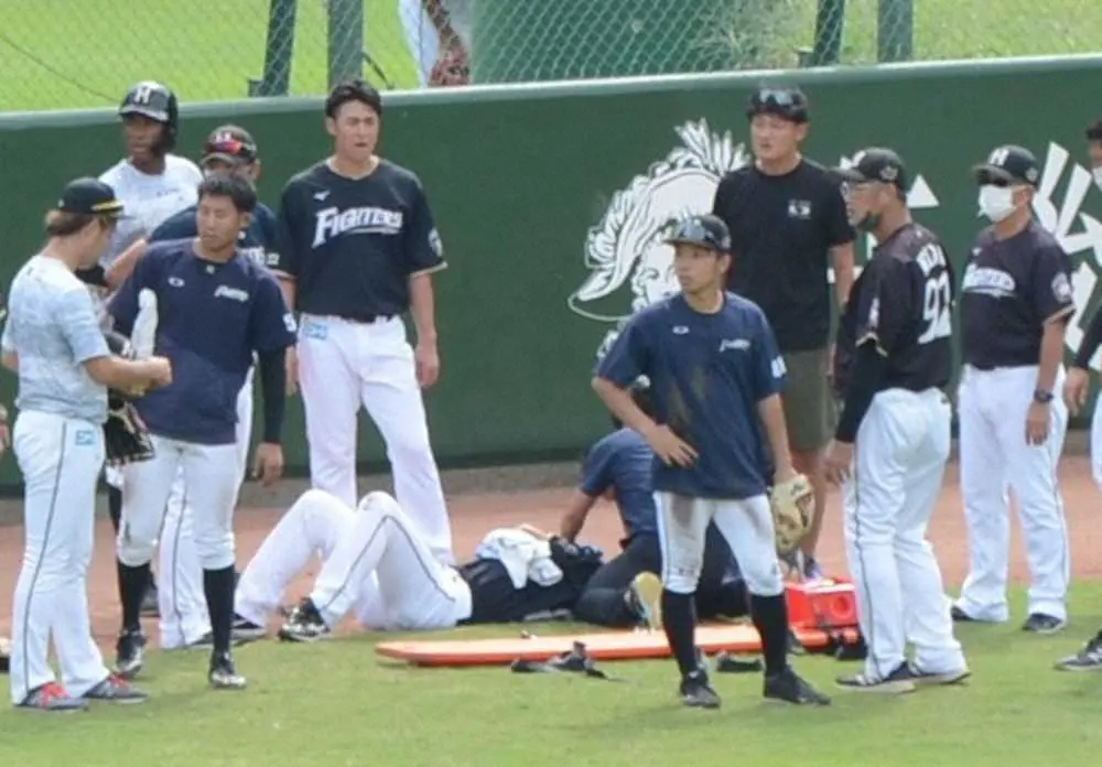 日本ハム・加藤2軍投手コーチ　試合前に打撃練習中の打球が頭部に直撃するアクシデント　脳に異常なし