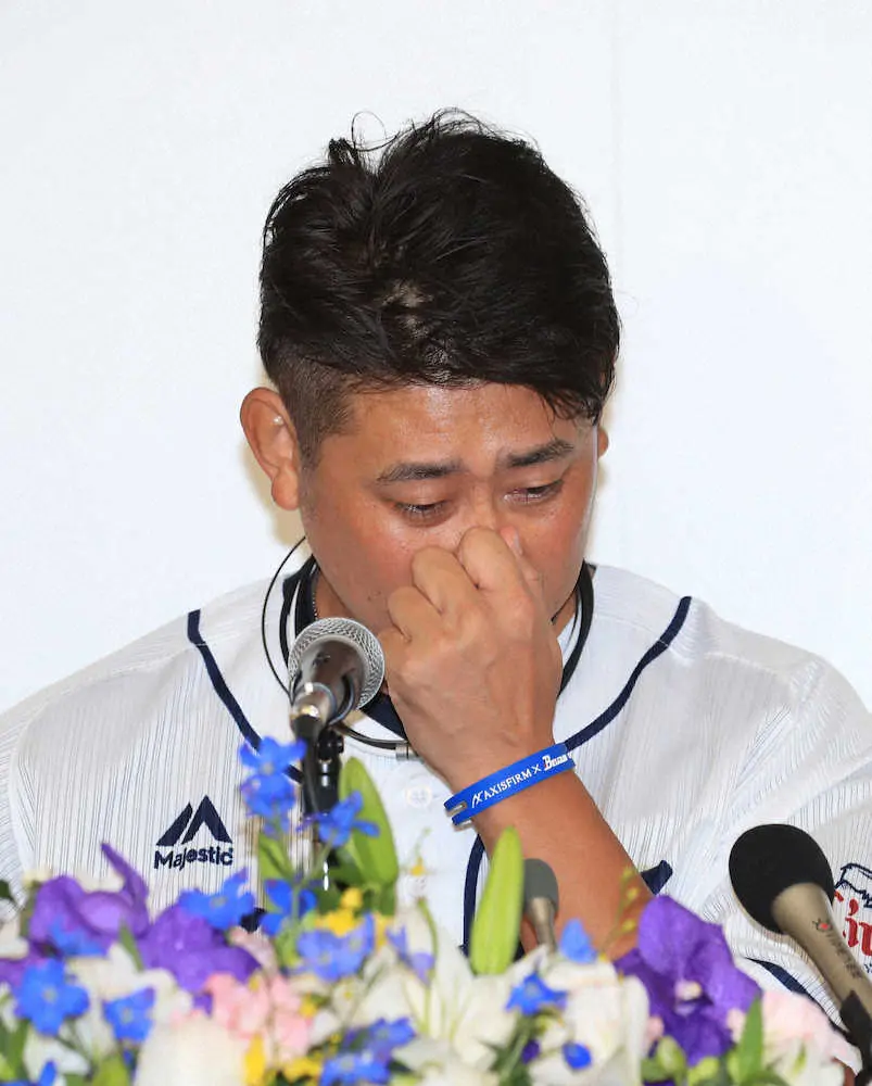 松坂大輔　引退会見で涙の理由　「ああ、もう…だから会見したくなかったんですよね…」