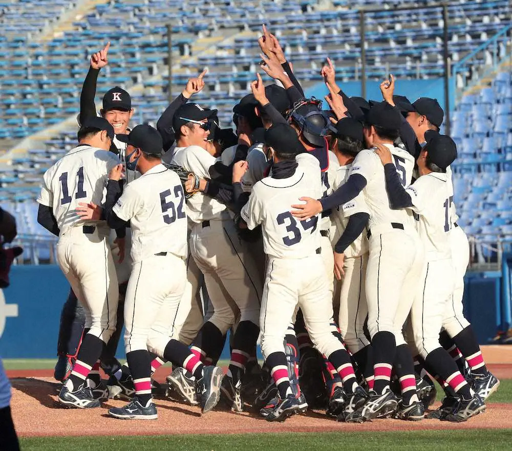 【画像・写真】国学院大　春秋連覇、オリックス・ドラ3福永主将がMVP「いい経験」