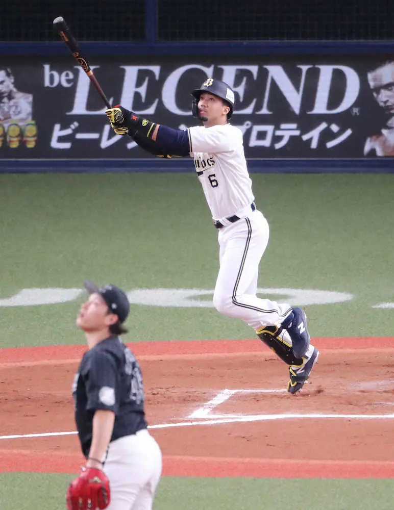 オリックス・宗が逆転2ラン　第2戦に続き6回に生まれた千金弾　25年ぶりの日本Sへ力強く「前進」