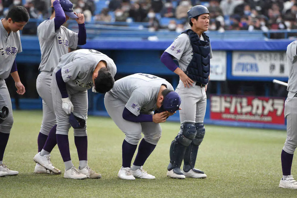 【画像・写真】花巻東　7点差追いつくも決勝進出ならず　佐々木麟太郎49号3ランも「まだまだ足りないことが多い」