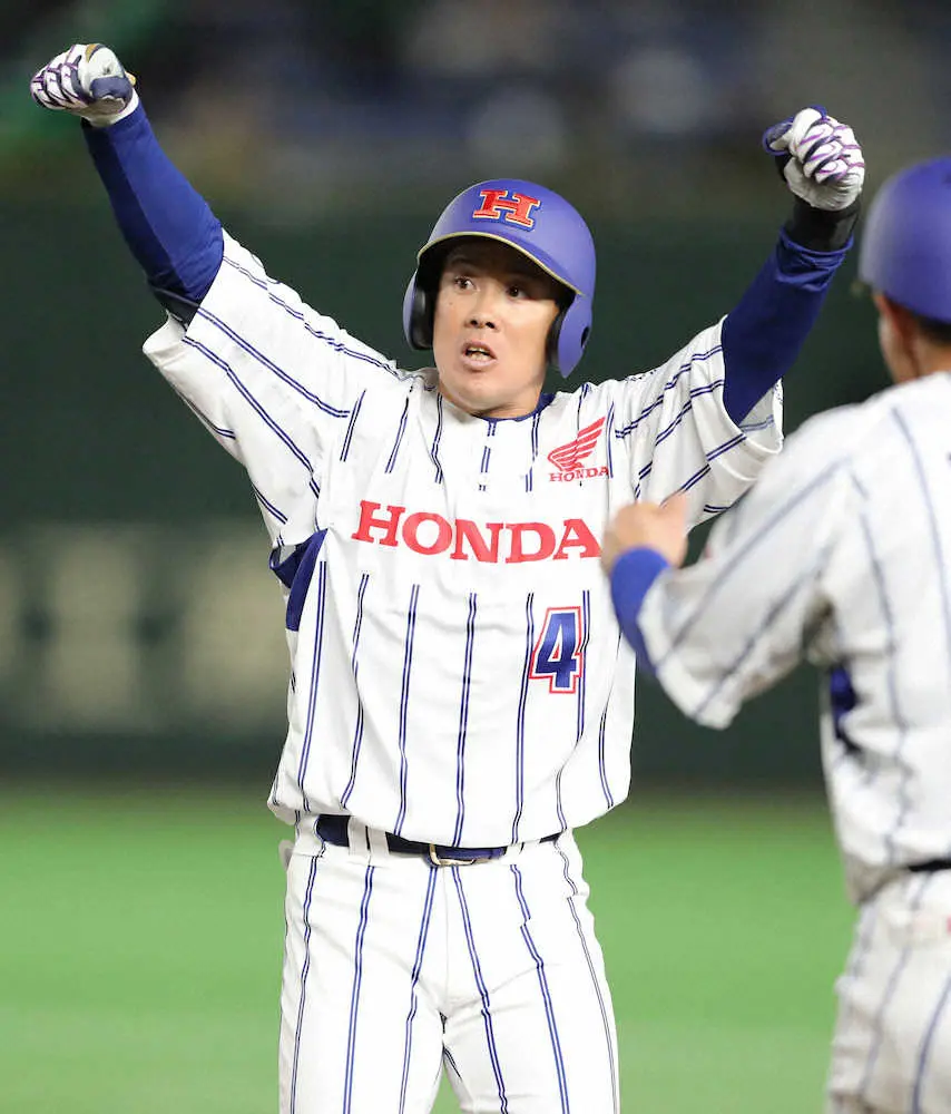 Honda熊本　「代打の神様」持永　巨人ドラ2左腕から決勝打「「何とか食らいついていこうと」