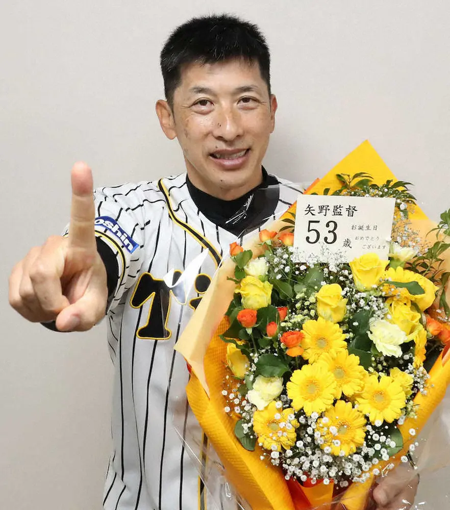 阪神・矢野監督　53歳バースデーに抱負「来季も挑むし、楽しむ」積極野球は不変