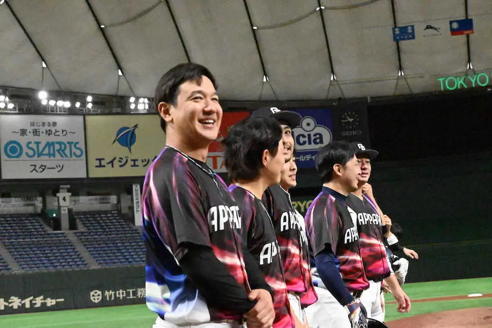 トクサンTVが社会人野球OBチームと東京Dで対戦「一発勝負を戦い抜いた男たちの本能を感じた」