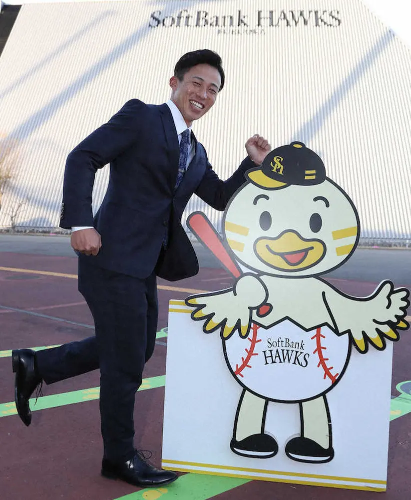 ソフトBドラ4・野村勇　目指すは新人盗塁王　阪神・中野に刺激受ける25歳オールドルーキー