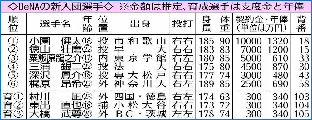 【画像・写真】DeNAドラ3・粟飯原　一発の魅力で「オンリーワン」へ