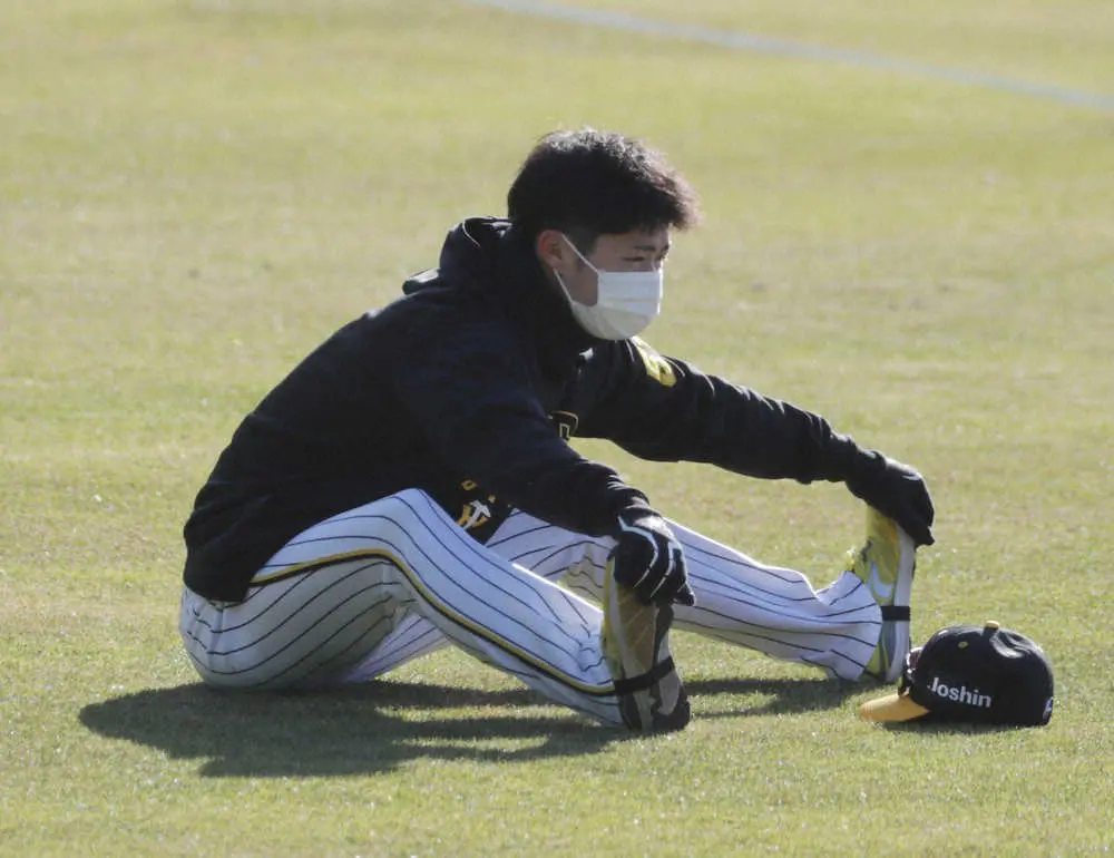 阪神・中野　今春キャンプ実戦復帰は厳しく…　あくまで開幕視野に「今は慎重にやっています」