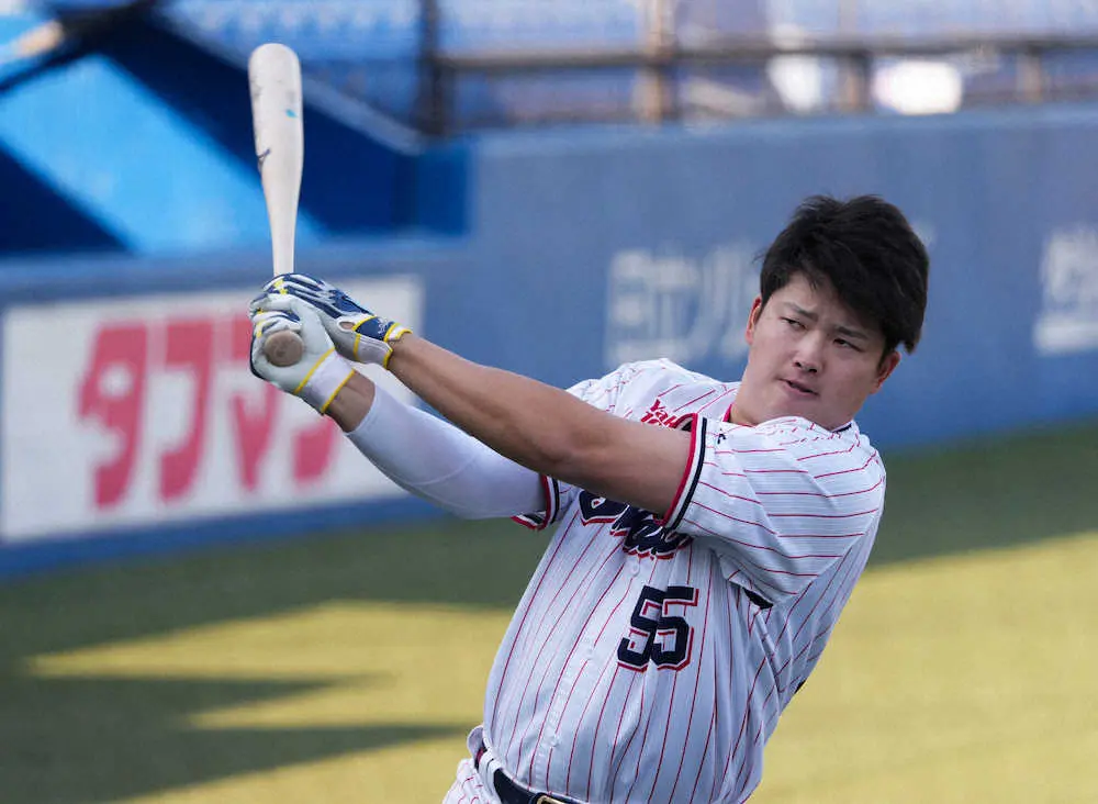 ヤクルト・村上＆高橋　1軍キャンプ合流