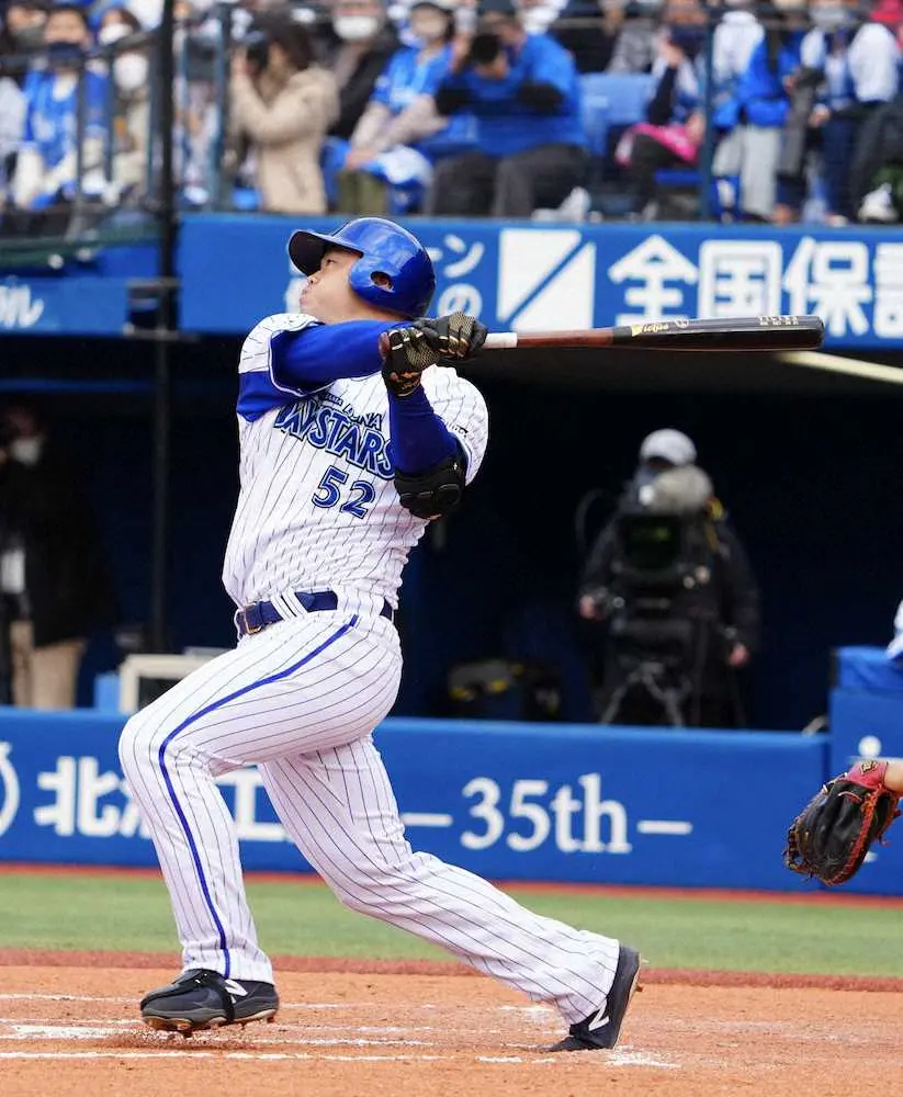 【画像・写真】DeNA・アメリカ武者修行の細川成也がダメ押し3ラン