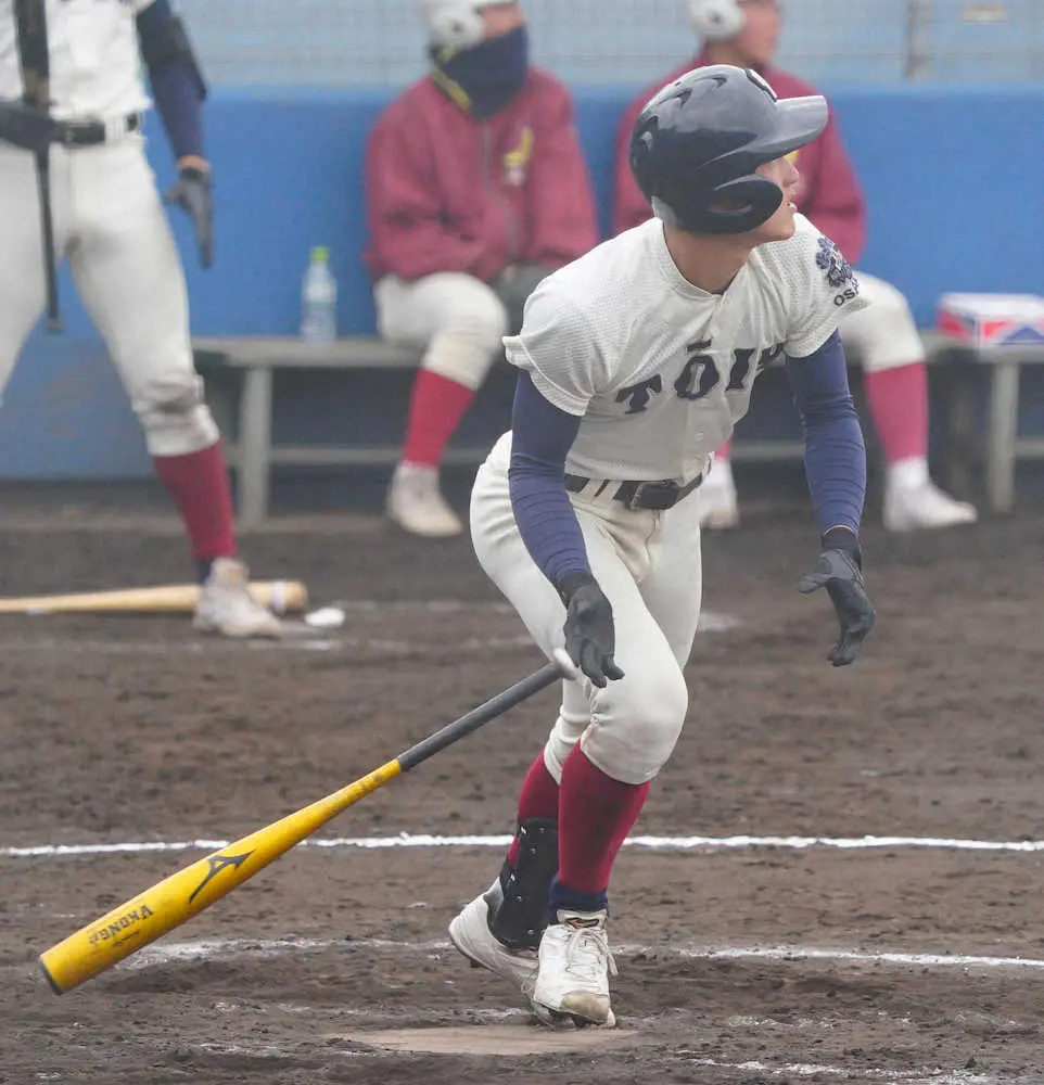 大阪桐蔭、関西学院に25安打20得点　ドラフト候補・松尾2打席連発「飛距離も打球速度も上がっている」